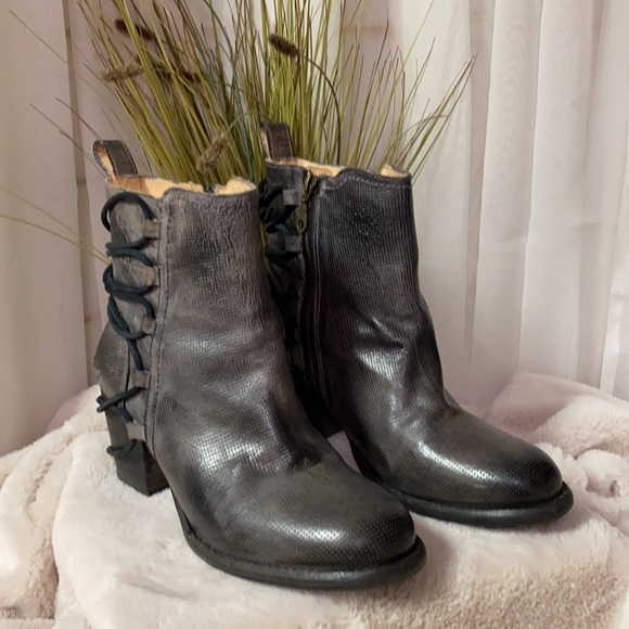 Bed Stu Shoes - Bed Stu Blaire Graphito Rustic Sz 9
